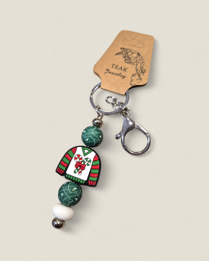 Teak Jewelry - Essential Oil Diffuser Keychains