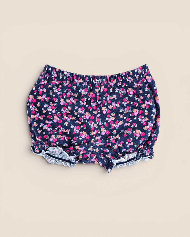 Pre-Loved Carter's Navy Floral Bloomers Girls 12M | Betty’s Marketplace