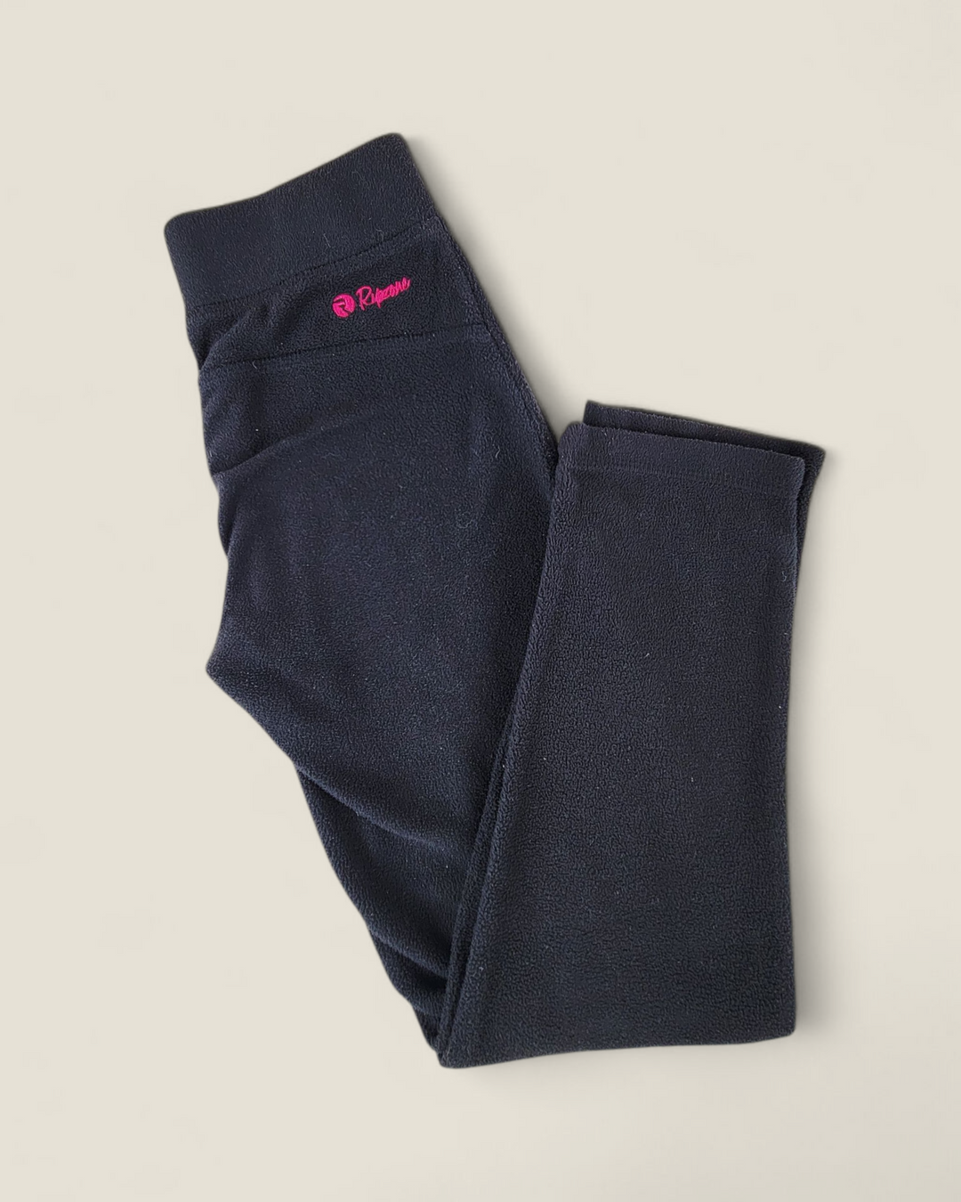 RIPZONE BLACK FLEECE PANTS GIRLS APPROX 10Y PRE-LOVED