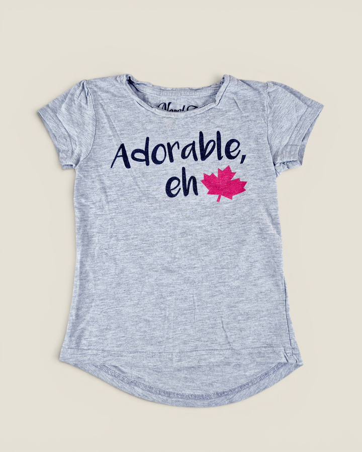 Pre-Loved Novel Teez Canada T Shirt Girls 4Y | Betty’s Marketplace