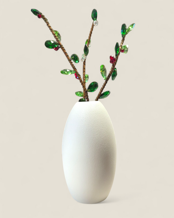 Kristi Scott Art, Christmas Stems in Vase