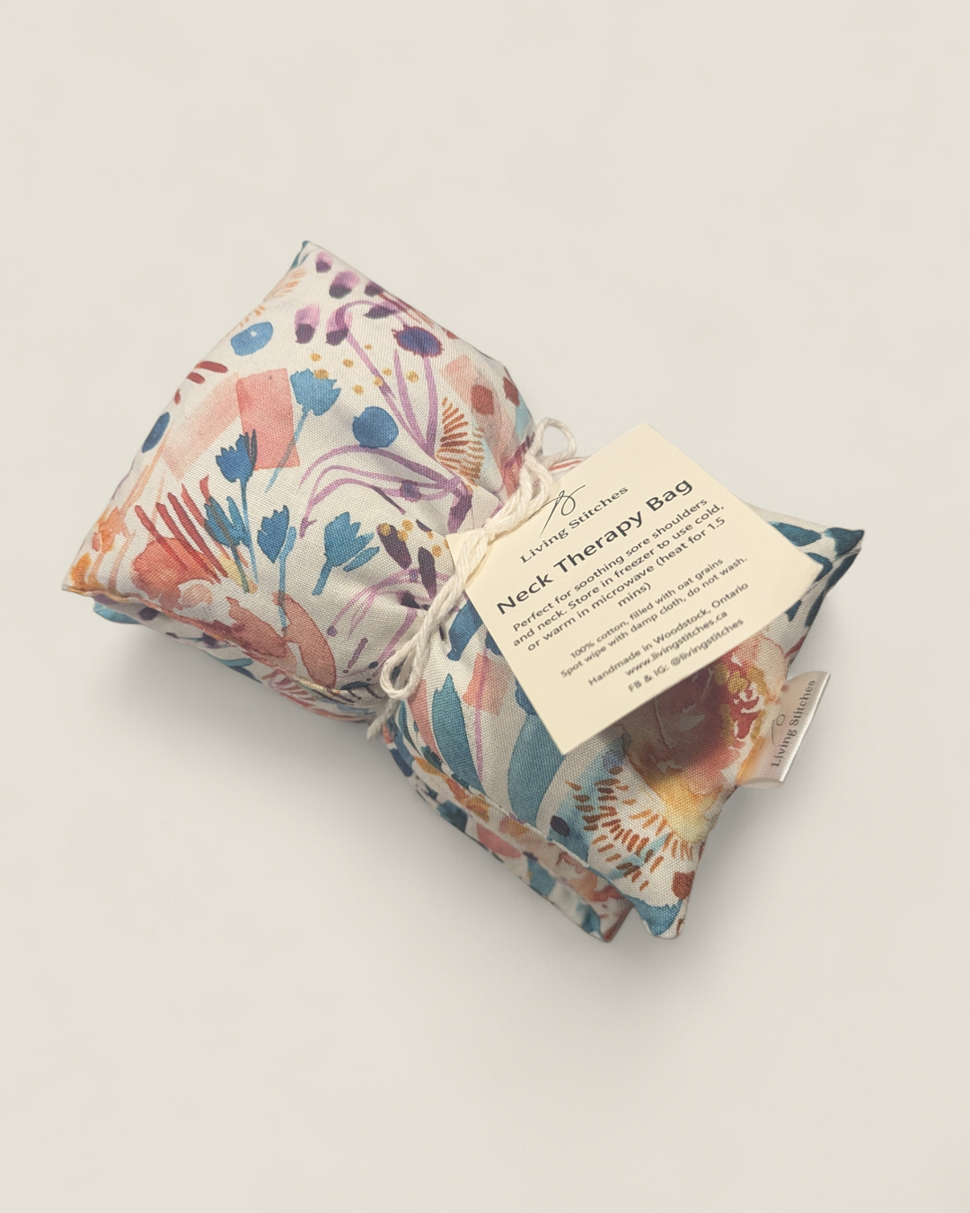 Living Stitches, Hot Cold Neck Therapy Bags