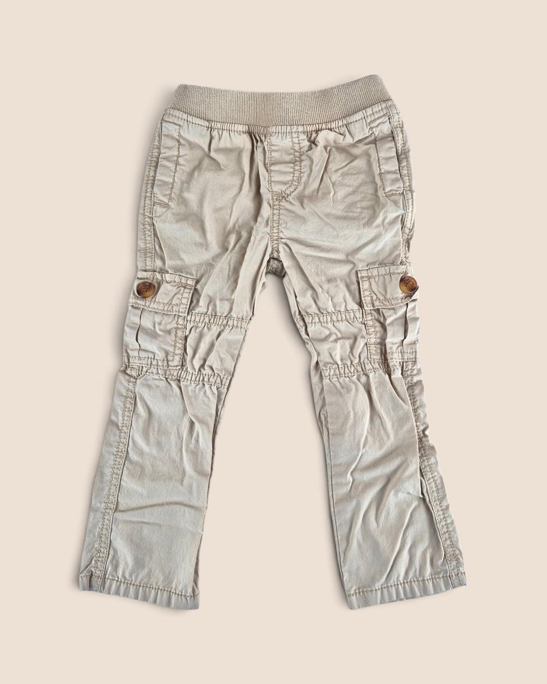 Pre-Loved Joe Fresh Beige Cargo Pants Girls 2Y | Betty’s Marketplace