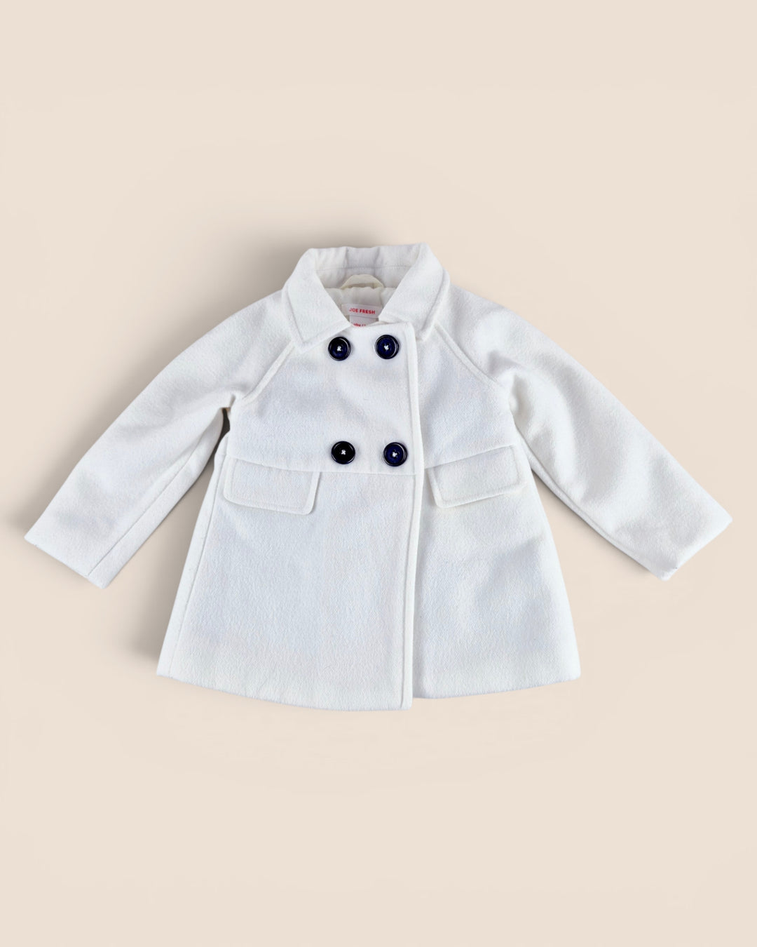 Pre-Loved Joe Fresh White Jacket Girls 6-12M | Betty’s Marketplace