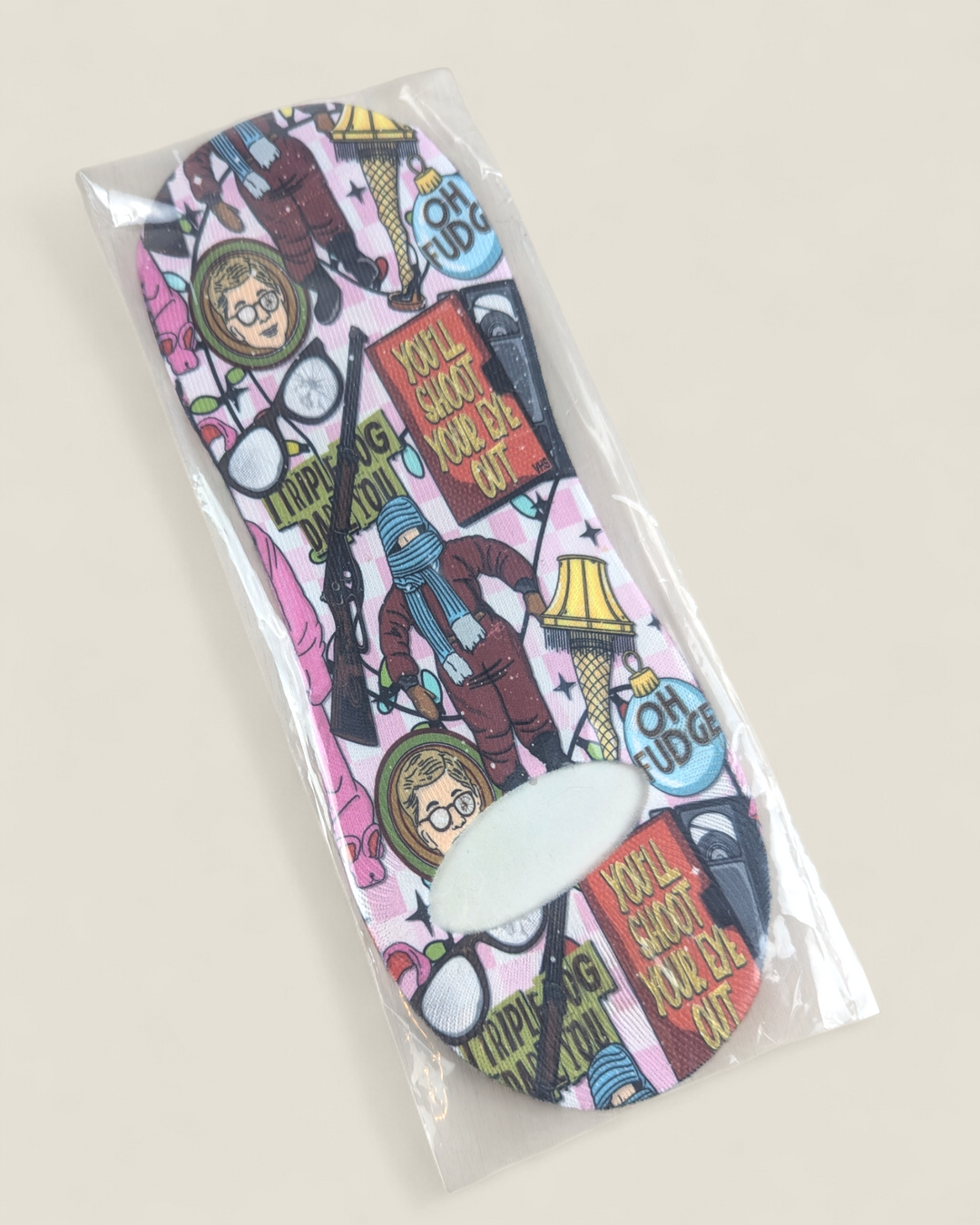 Lindsay's Creations, Printed Holiday Ankle Socks