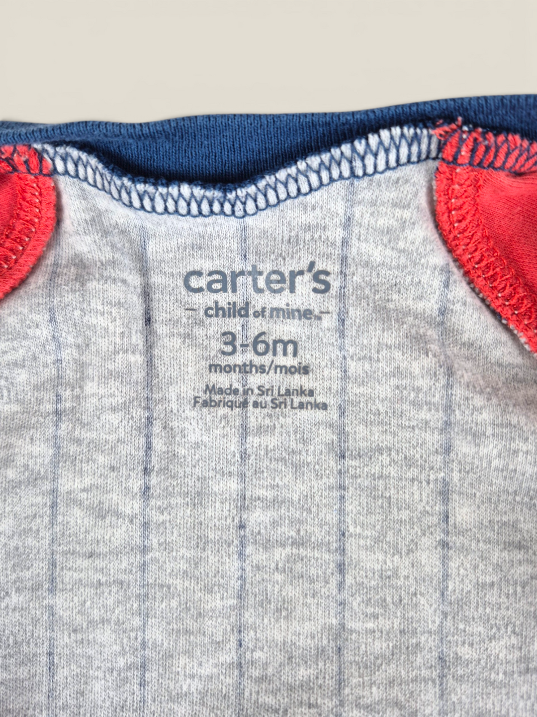 Pre-Loved Carter's Baseball Footies 3-6M | Betty’s Marketplace