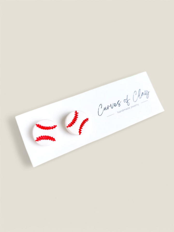 Curves of Clay, Everyday Stud Earrings