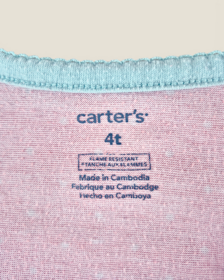 Pre-Loved Carter's Unicorn Footies Girls 4Y | Betty’s Marketplace