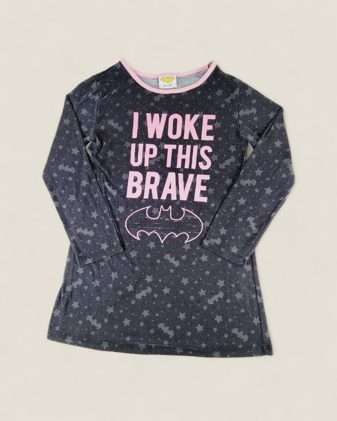 BAT GIRL PYJAMAS GIRLS 7-8Y PRE-LOVED