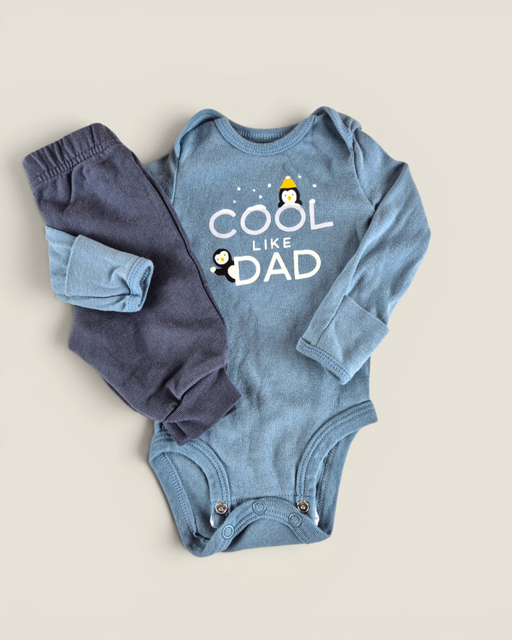Pre-Loved Carter's Penguin Onesie Outfit NB | Betty’s Marketplace