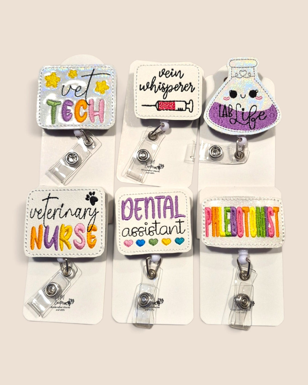 DLM Creations, Retractable ID Badges