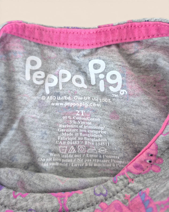 Pre-Loved Peppa Pig Grey Dress Girls 2Y | Betty’s Marketplace
