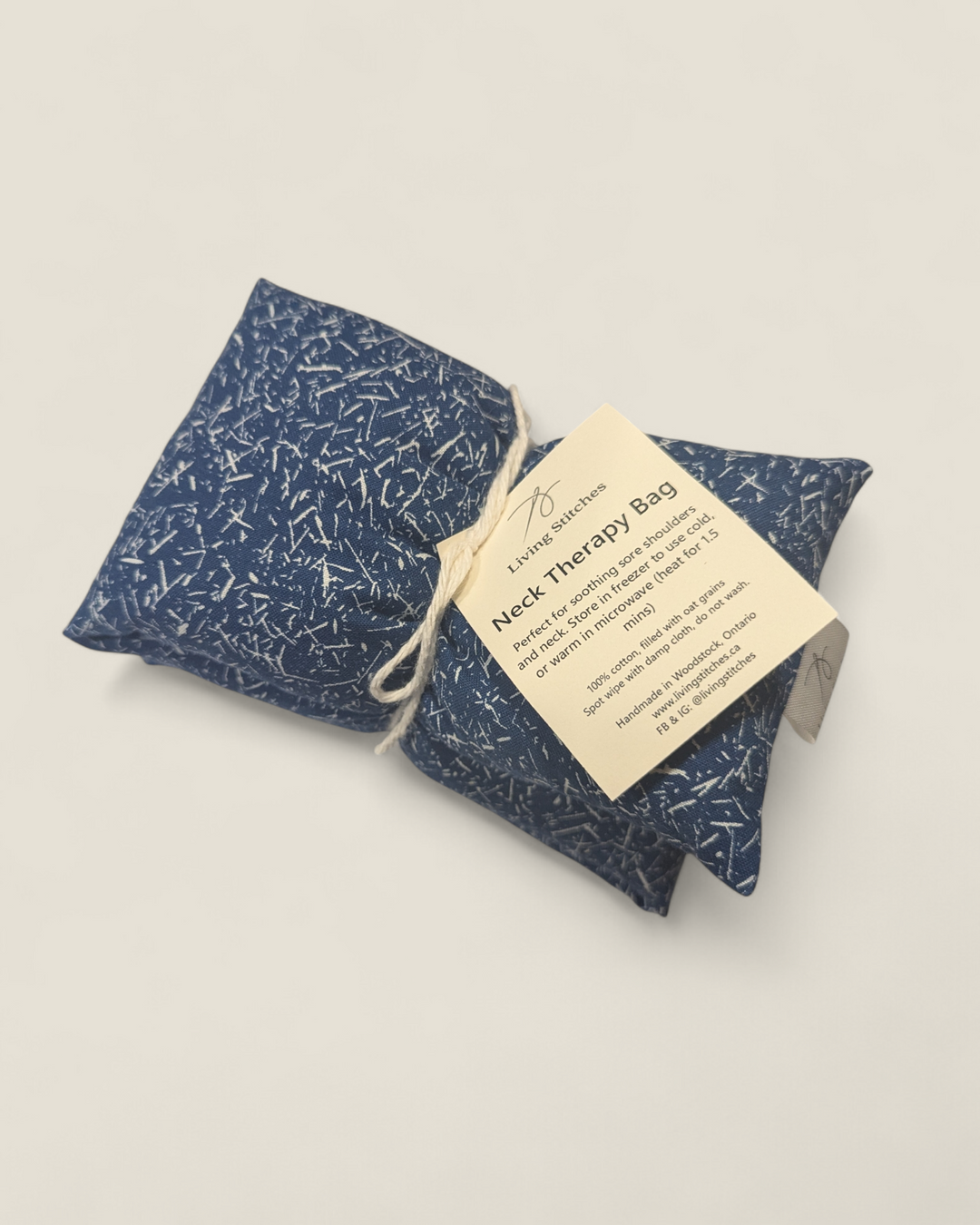 Living Stitches, Hot Cold Neck Therapy Bags