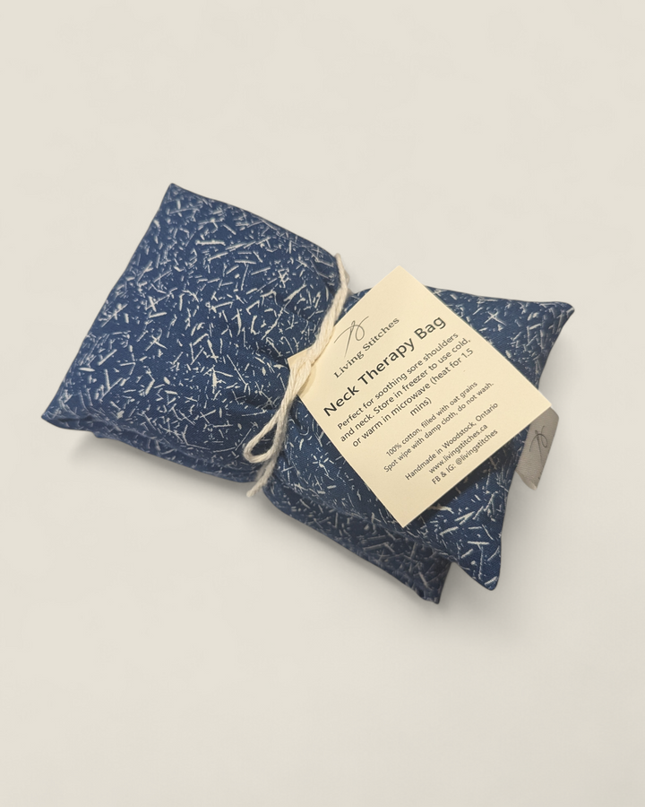 Living Stitches, Hot Cold Neck Therapy Bags