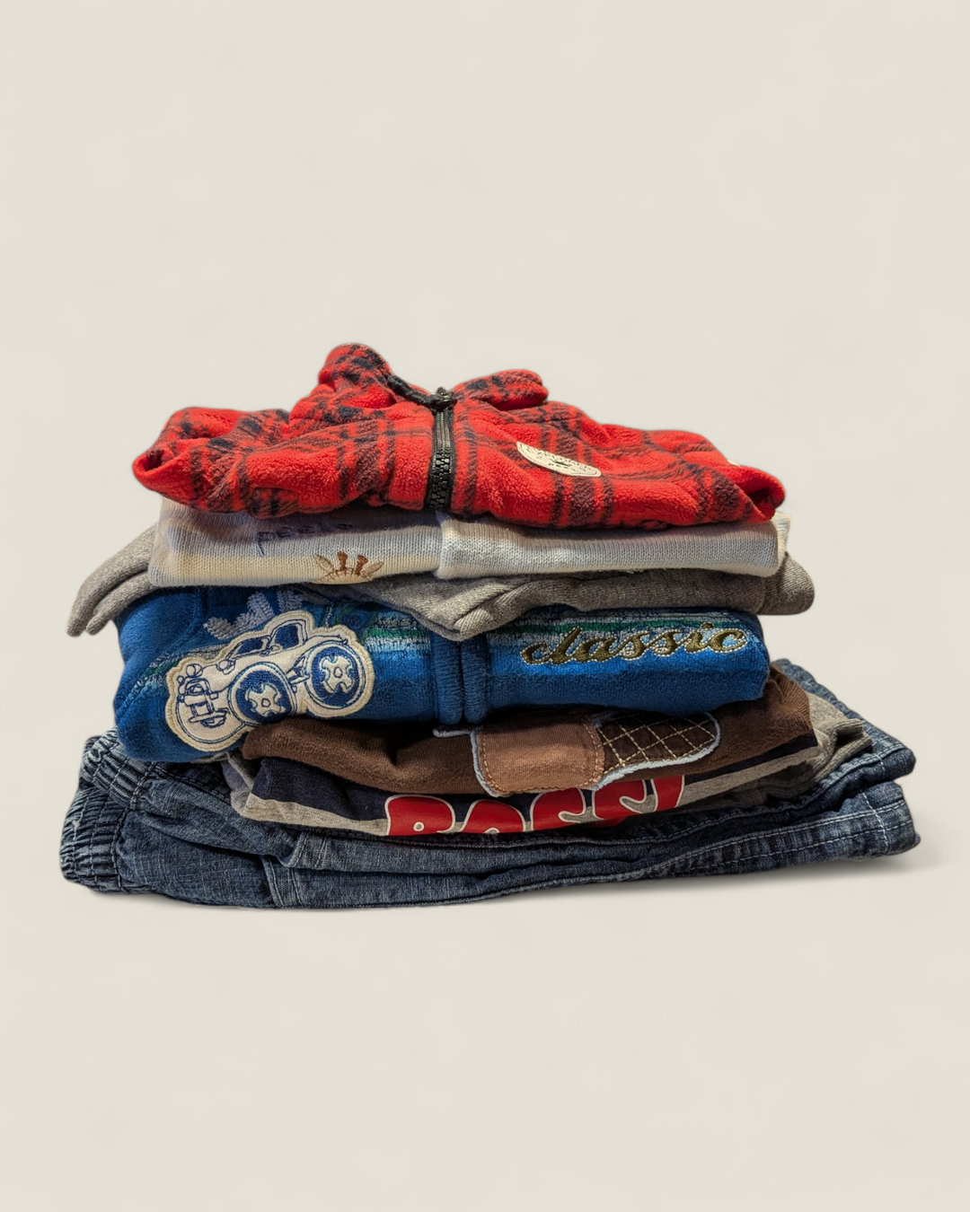 BOYS NB-3M FALL/WINTER BUNDLE 1 (9PC) PRE-LOVED