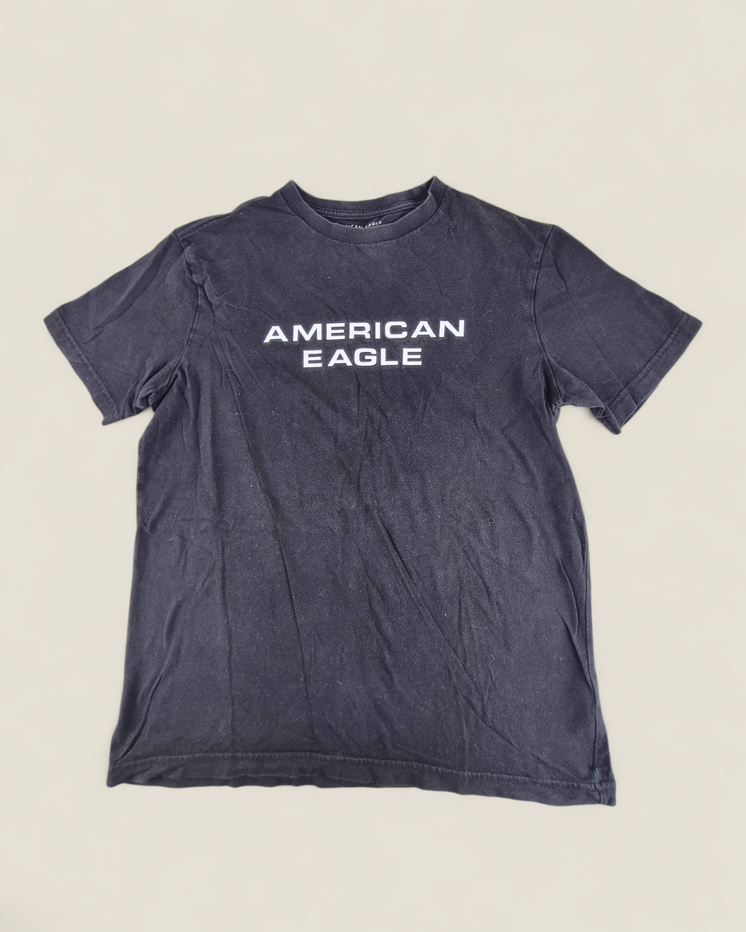 Pre-Loved American Eagle Black Tee Adult Small | Betty’s Marketplace