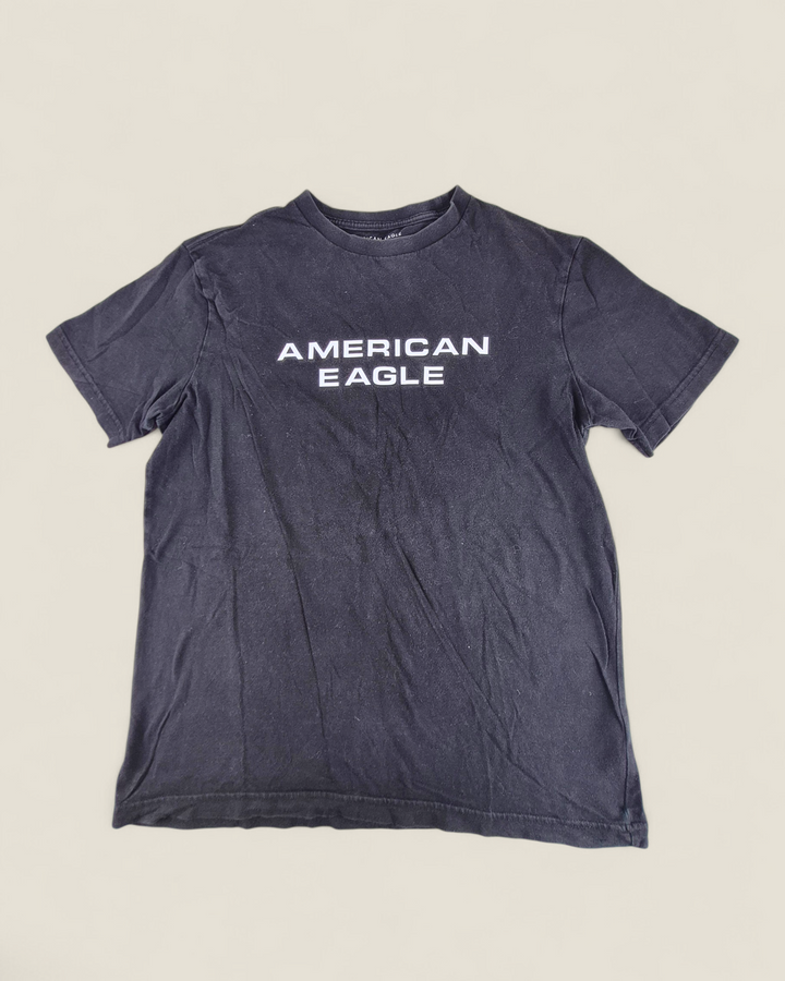 Pre-Loved American Eagle Black Tee Adult Small | Betty’s Marketplace