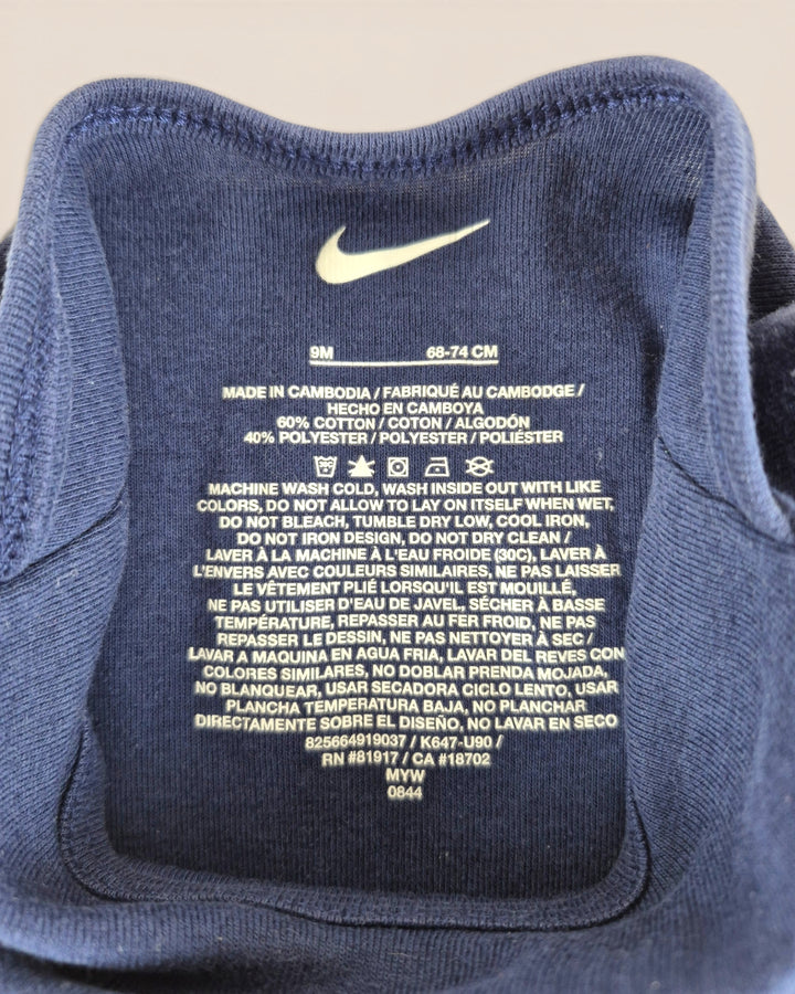 Pre-Loved Nike Blue Onesie 9M | Betty’s Marketplace