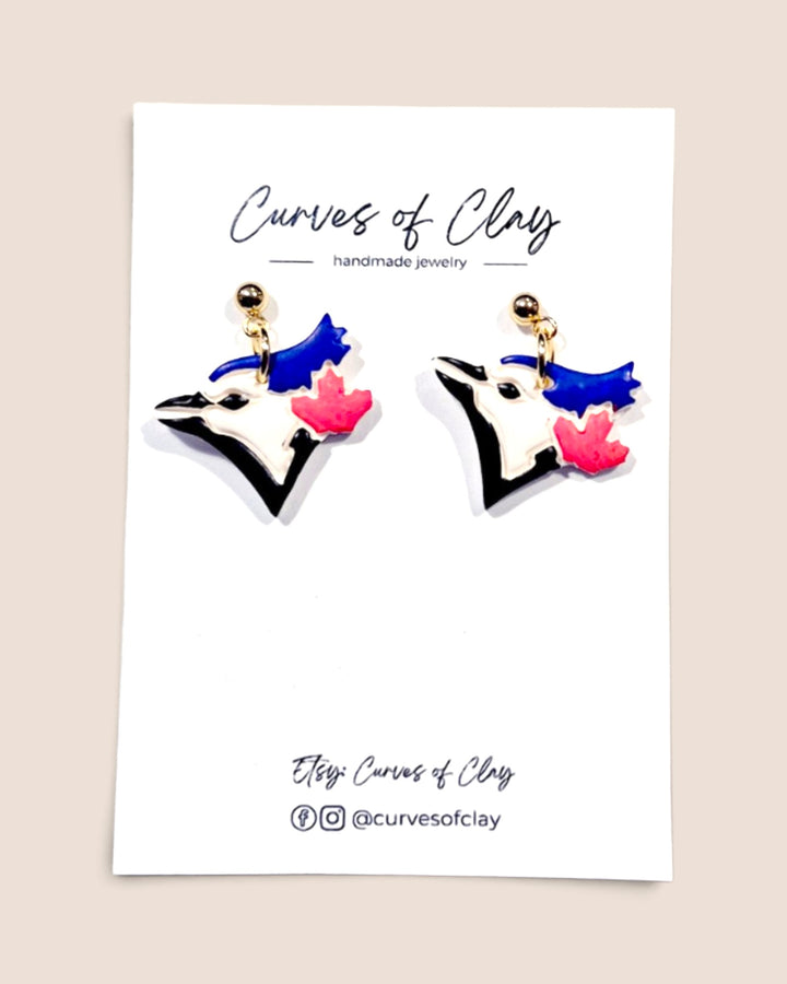 Curves of Clay, Everyday Dangle Earrings