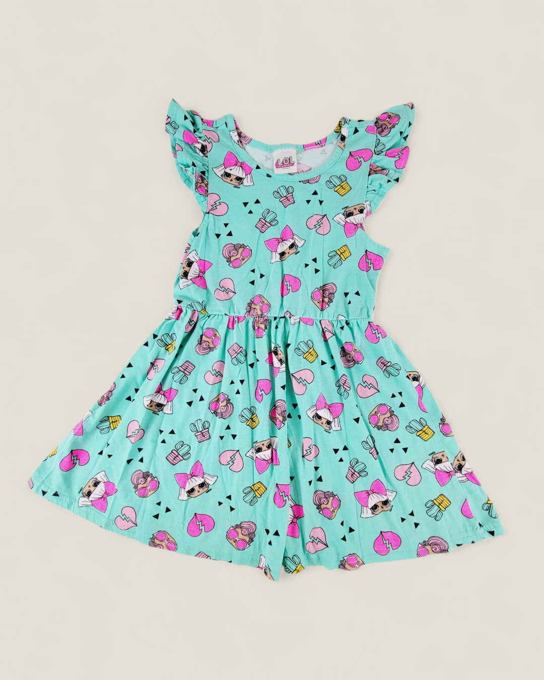 LOL MINT DRESS GIRLS 7-8Y PRE-LOVED