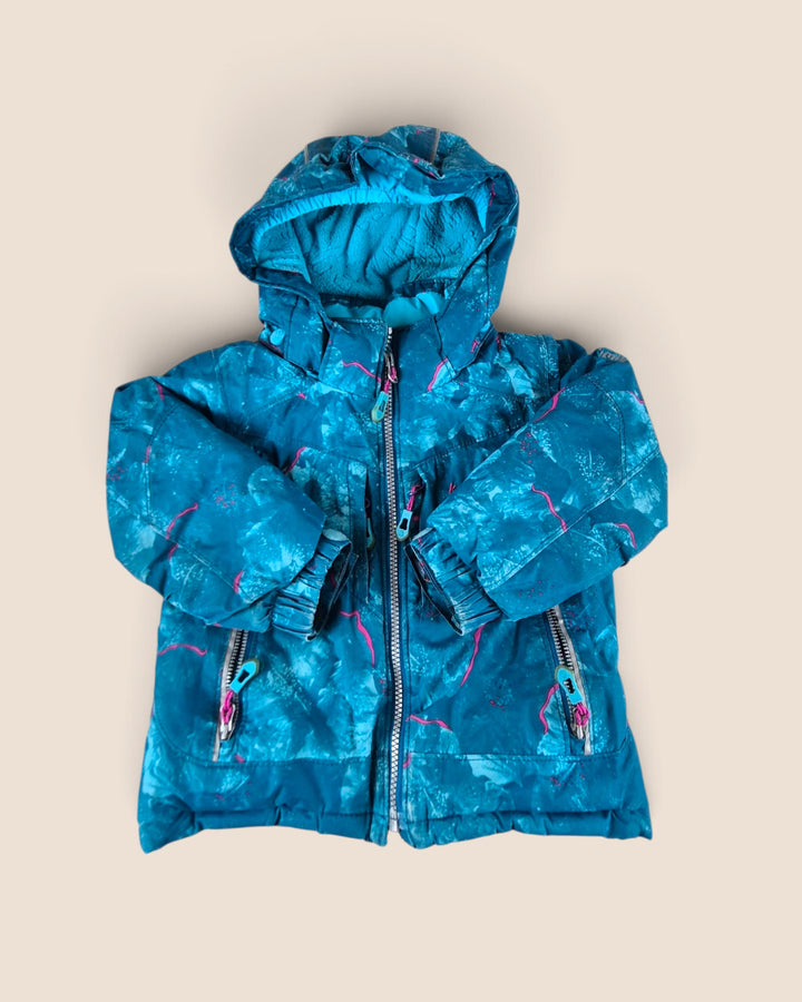 Pre-Loved Kamik Turquoise Winter Coat Girls 2Y | Betty’s Marketplace