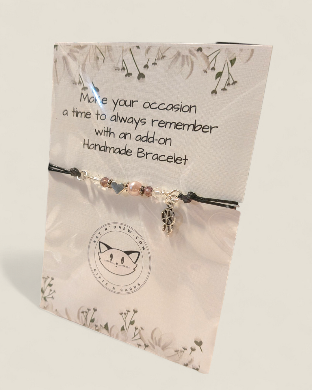 Kat N Drew Cards, Add On Charm & Bracelet Gifts