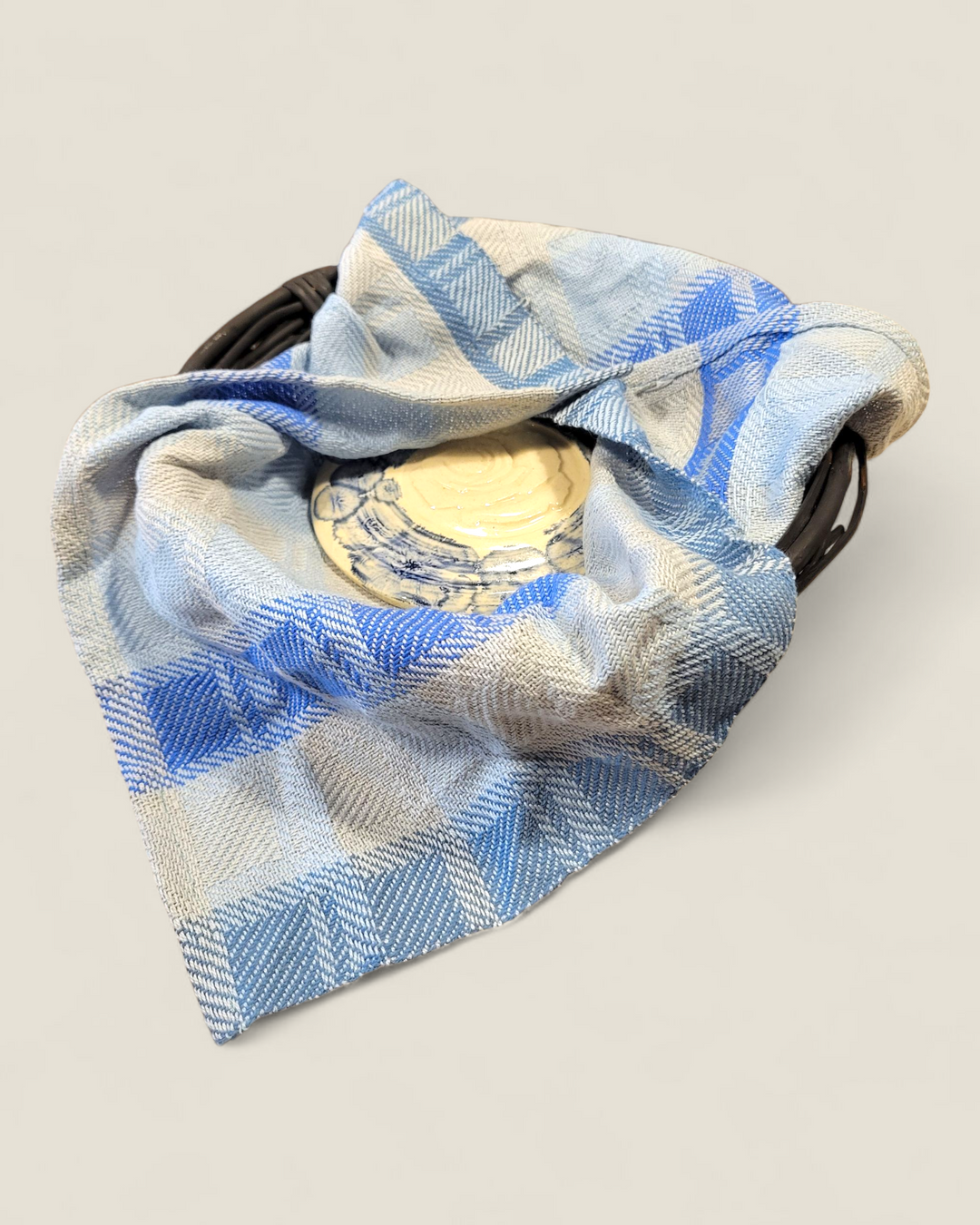 Woven Whimseys, Bread Baskets With Handwoven Towel