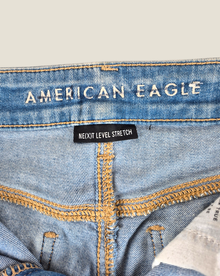 Pre-Loved American Eagle Distressed Cropped Jeans Ladies Size 0 | Betty’s Marketplace