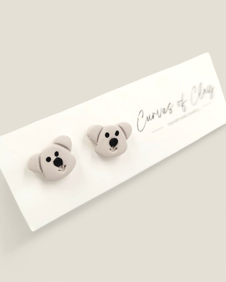 Curves of Clay, Everyday Stud Earrings