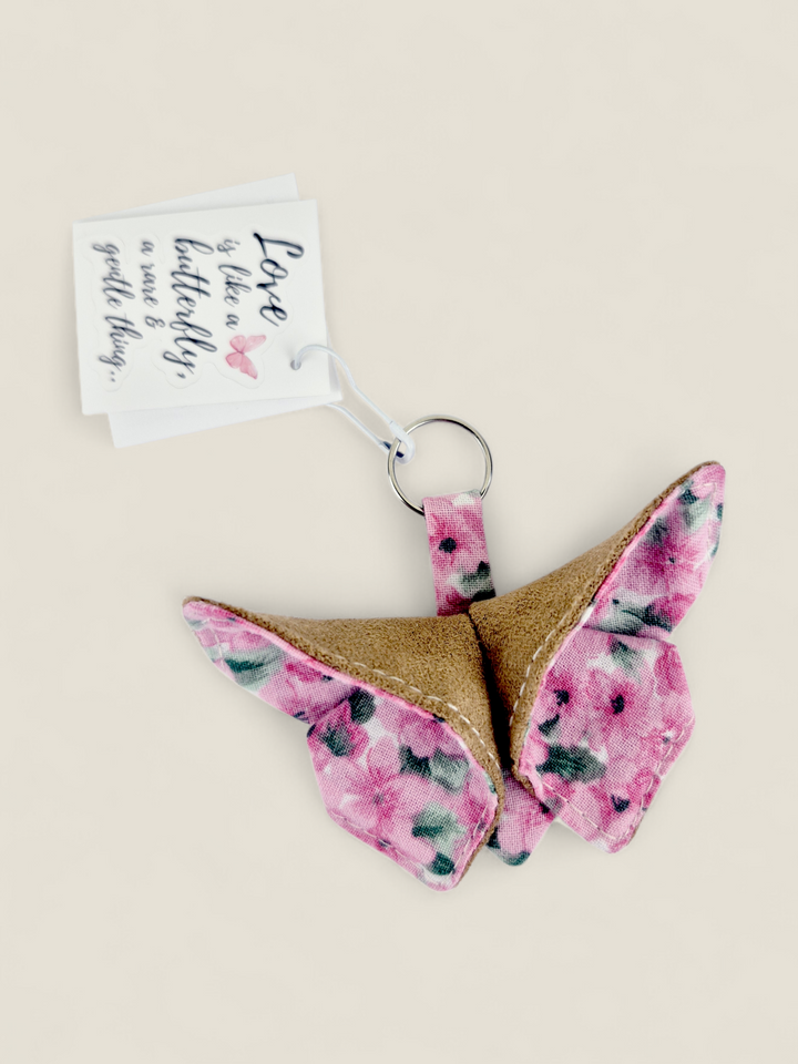 Izzyrai Handmade, Fabric Butterflies With Sticker