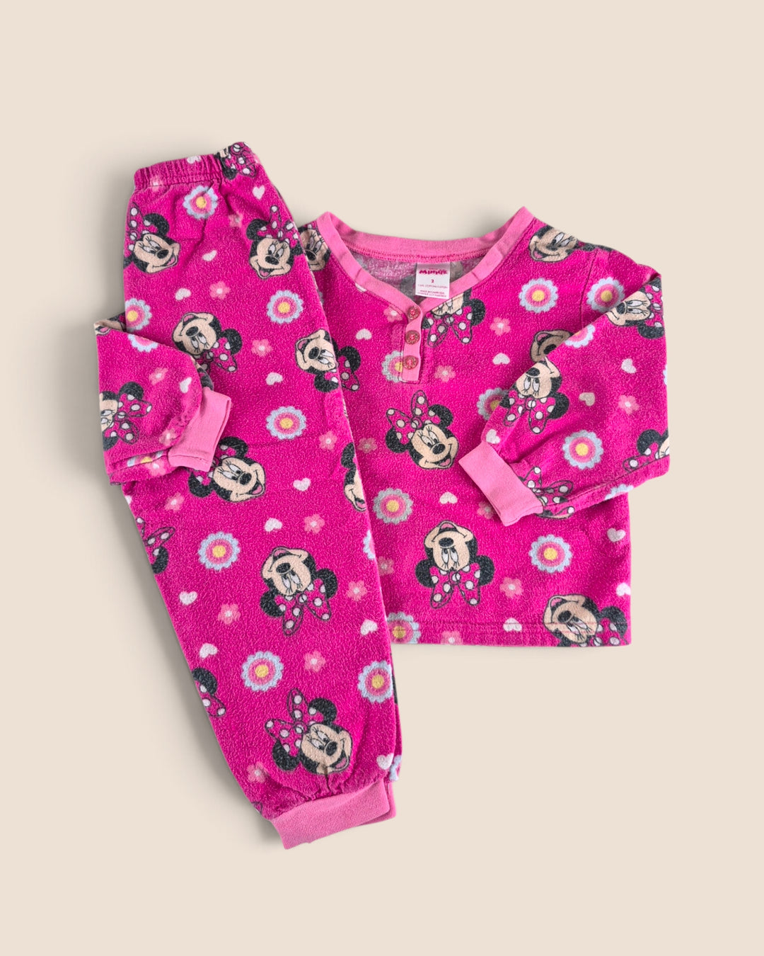 Pre-Loved Minnie Mouse Pyjama Set Girls 2Y | Betty’s Marketplace