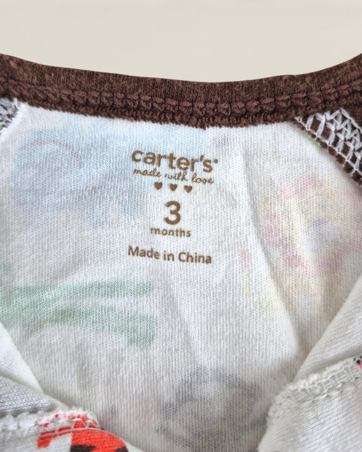 Pre-Loved Carter's Safari Animal Onesie 3M | Betty’s Marketplace