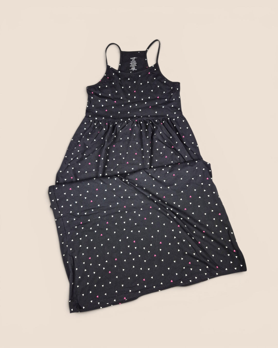 Pre-Loved George Black Patternd Dress Girls 14-16Y | Betty’s Marketplace