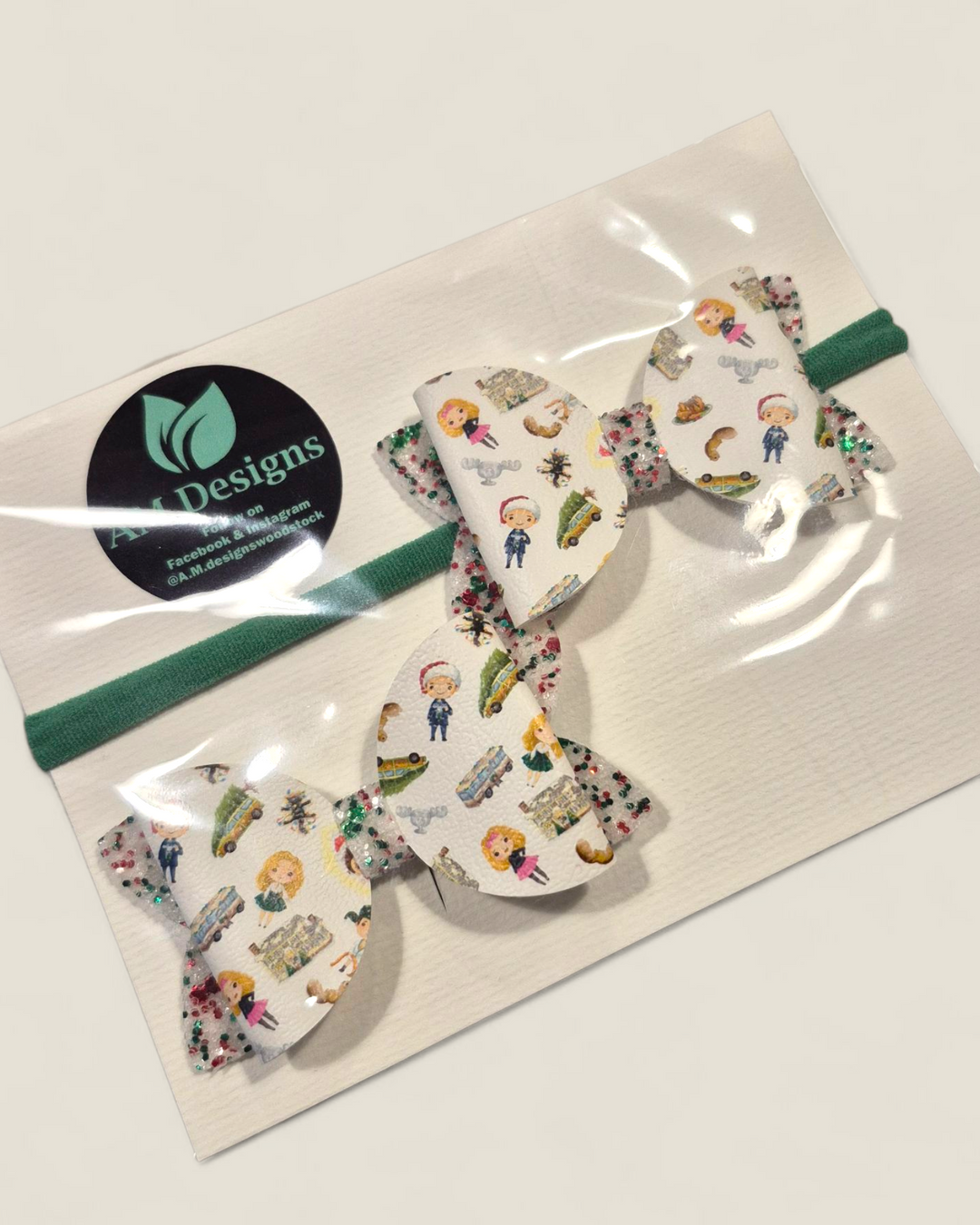 AM Designs, Holiday Hair Bow Sets