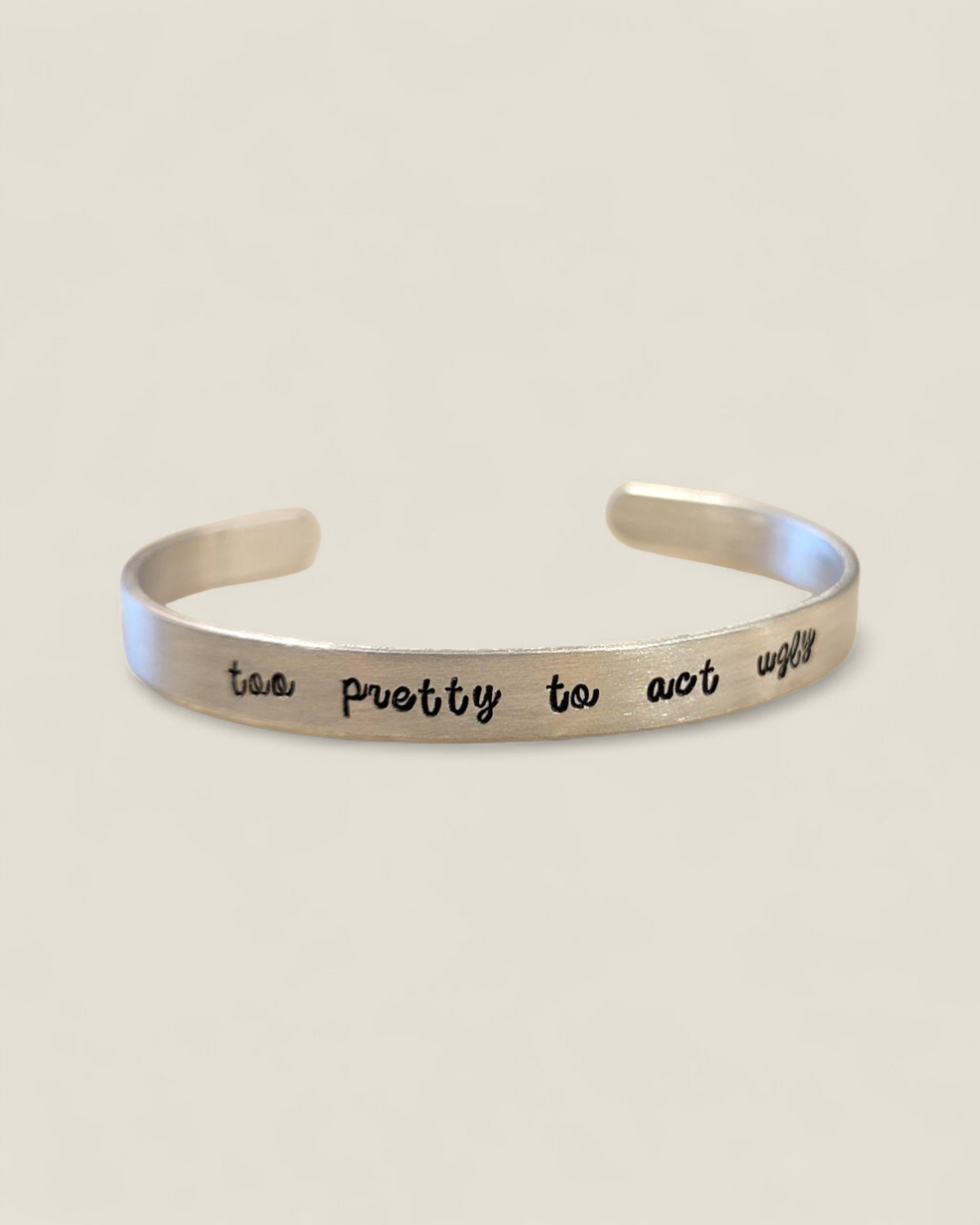 Wicked Lovely Creations, Hand Stamped Cuffs