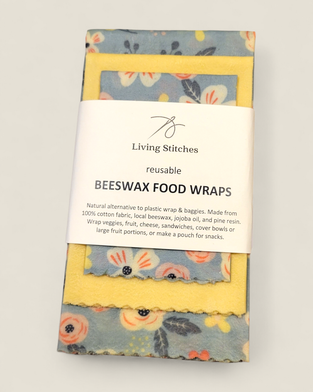 Living Stitches, Beeswax Food Wraps