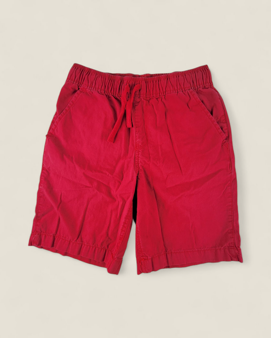 CHILDRENS PLACE RED SHORTS BOYS 10Y PRE-LOVED