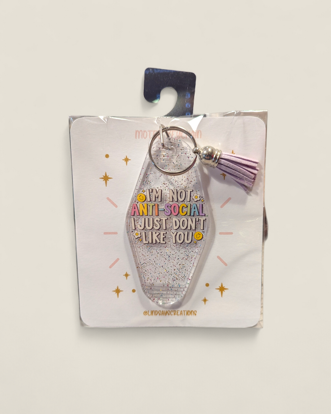 Lindsay's Creations, Motel Keychain