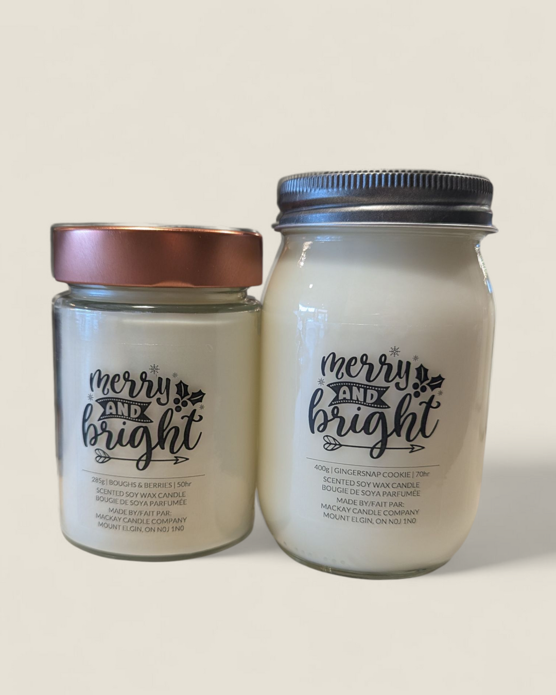 Mackay Candle Company, Signature Collection- Merry & Bright
