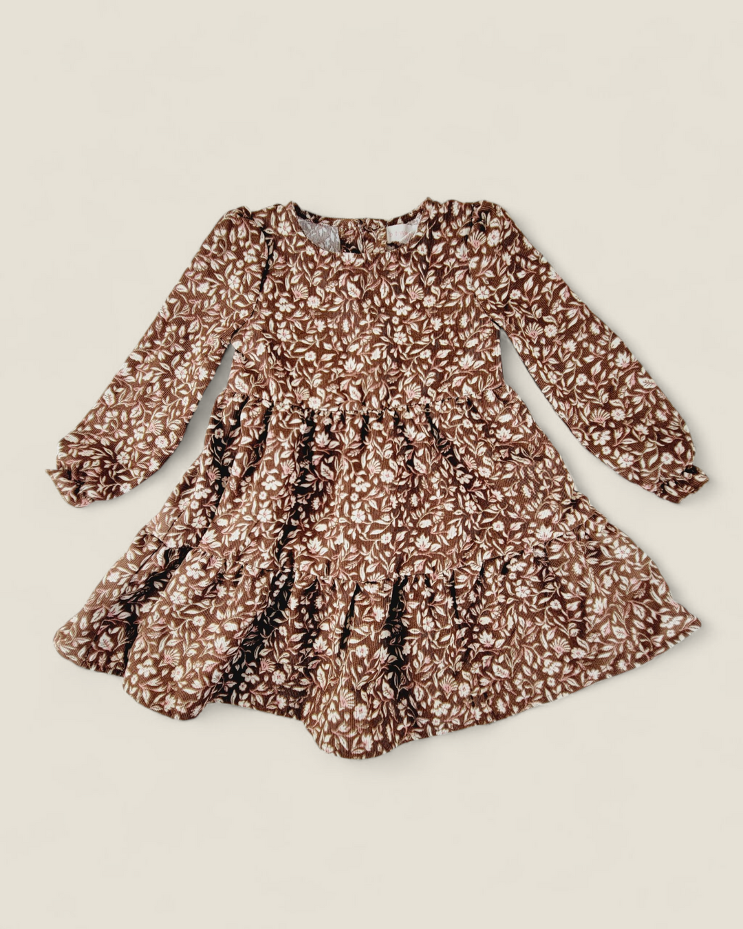BTWEEN BROWN CORDUROY DRESS 2T PRE-LOVED