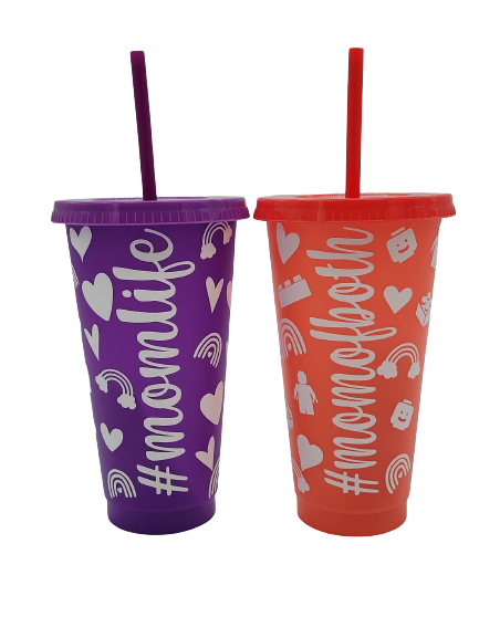 Liz's Custom Creations, Tumblers with Straw