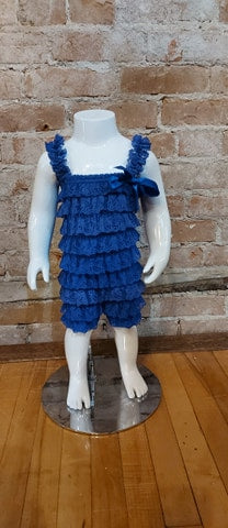 AM Designs, Baby & Child Lace Ruffle Rompers