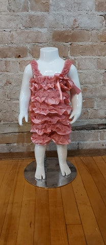 AM Designs, Baby & Child Lace Ruffle Rompers
