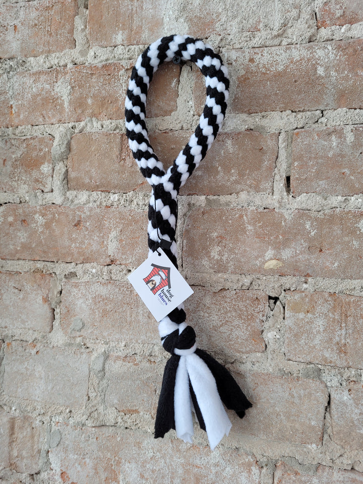 Dog House Blues, Looped Fleece Twist Dog Toys