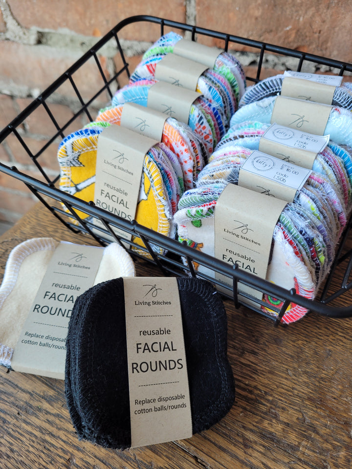 Living Stitches, Reusable Facial Rounds