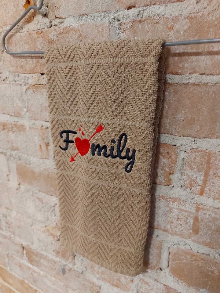 Choices, Embroidered Tea Towels
