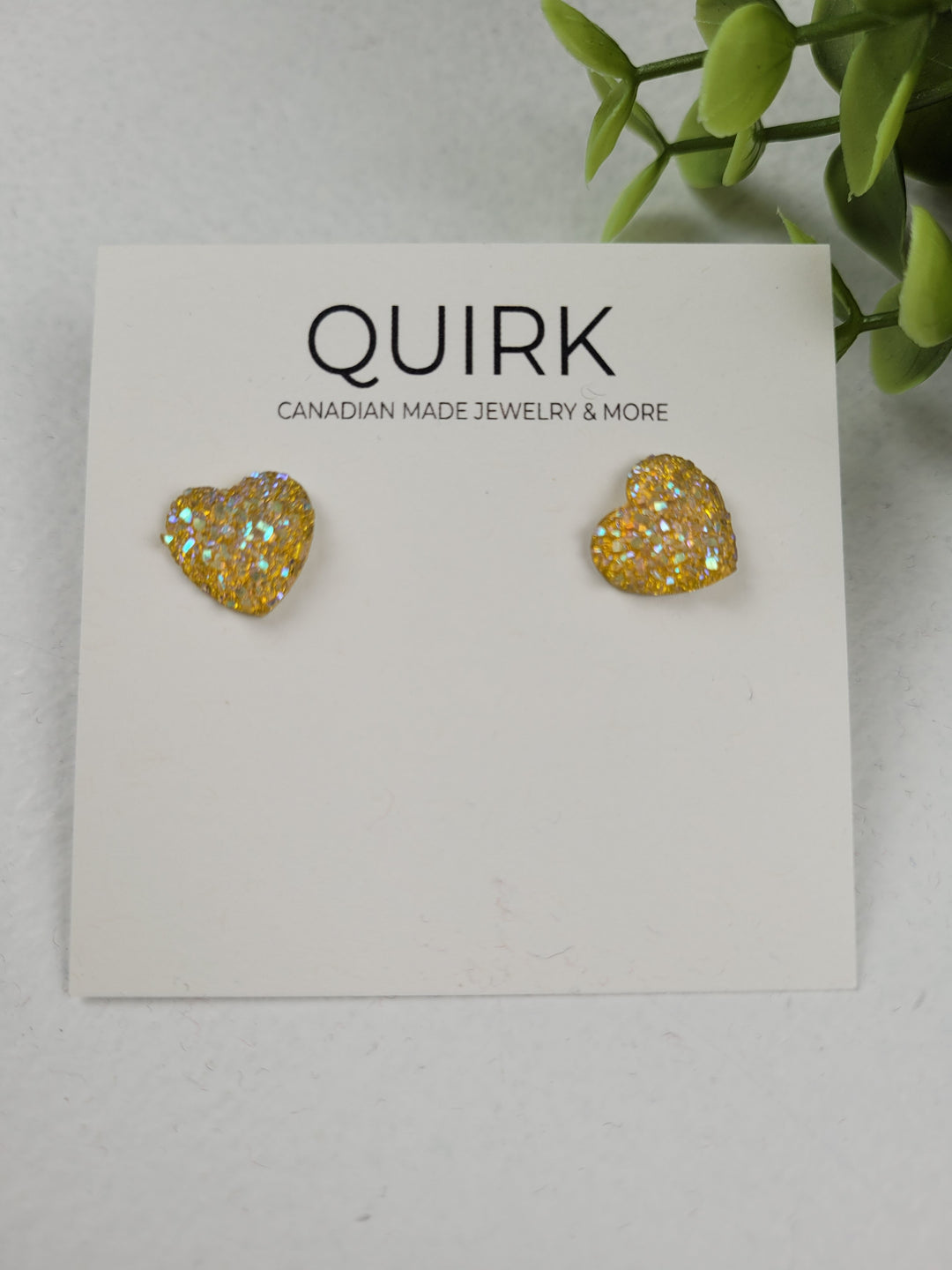 Quirk Handmade Jewelry, Stainless Steel Stud Earrings