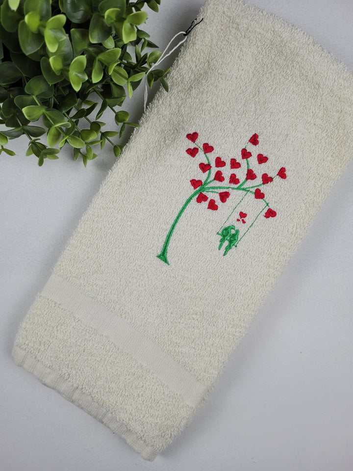 Choices, Embroidered Tea Towels