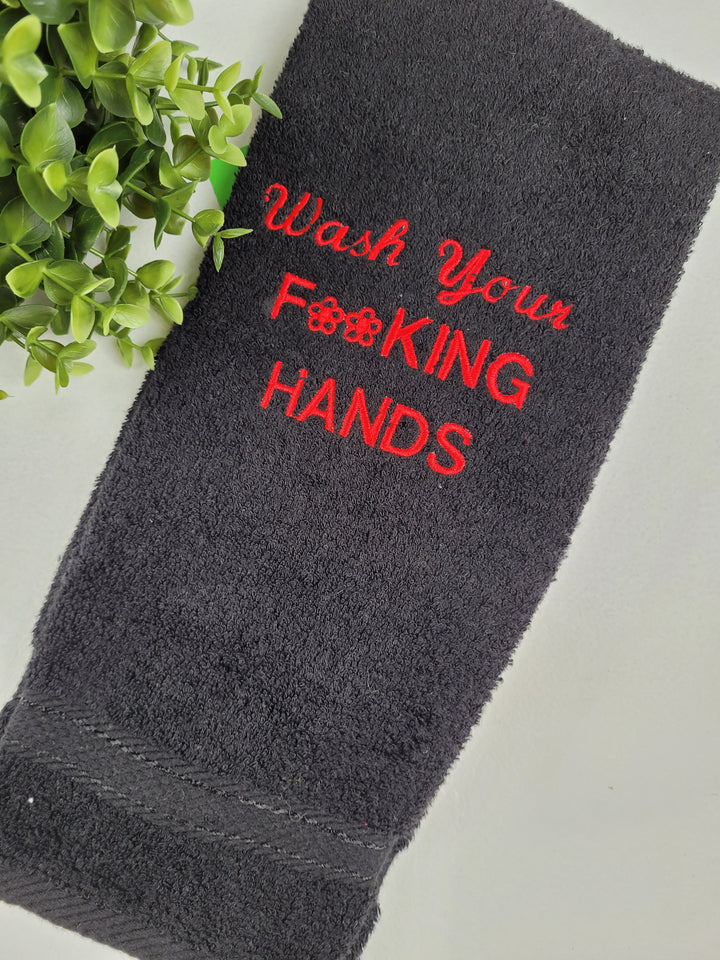 Choices, Embroidered Tea Towels
