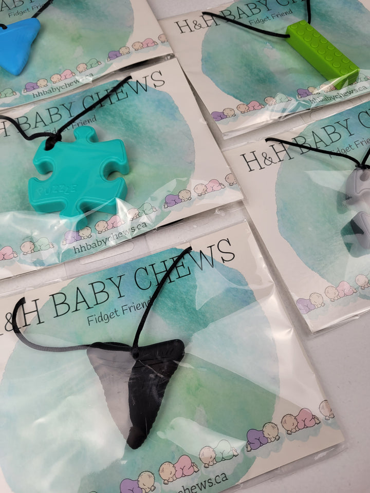 H&H Baby Chews, Silicone Fidget Friends